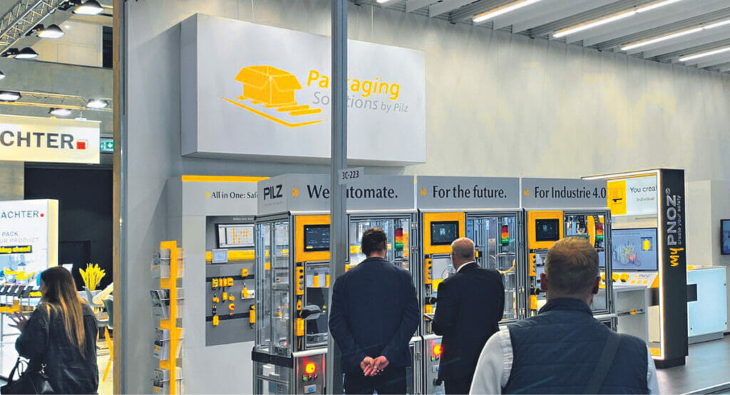 Pilz auf der interpack mit Lösungen zur Automatisierung