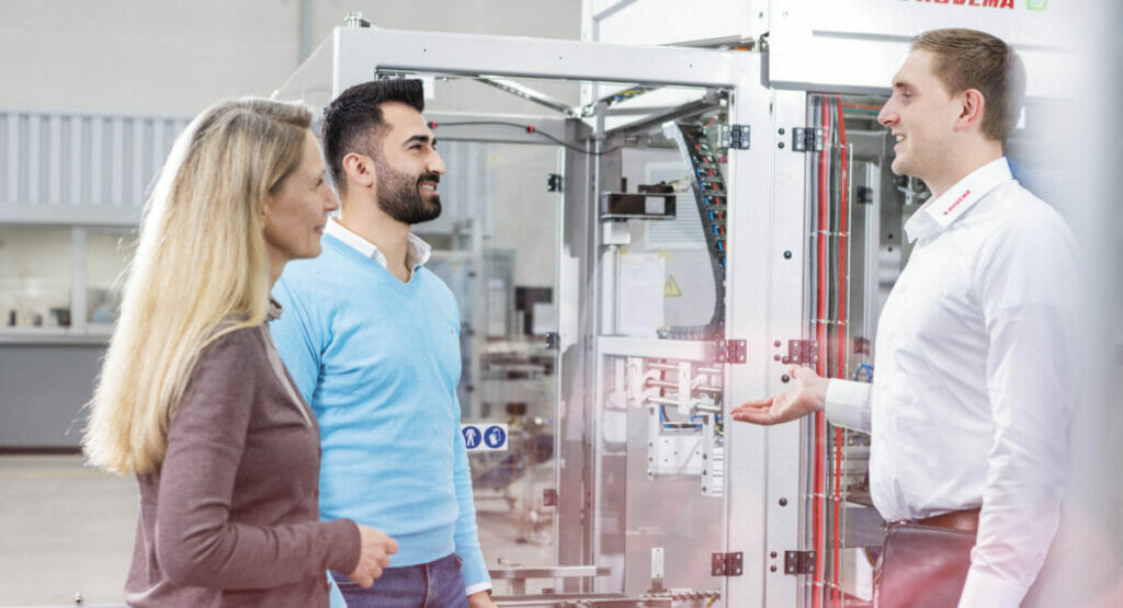 Im Rahmen der neuen Veranstaltungsreihe erhalten Kunden von Rovema eine individuelle Betreuung.