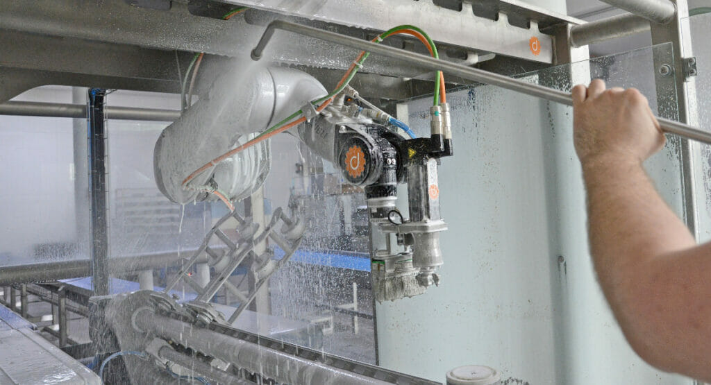 Stäubli roboter für die lebensmittelindustrie