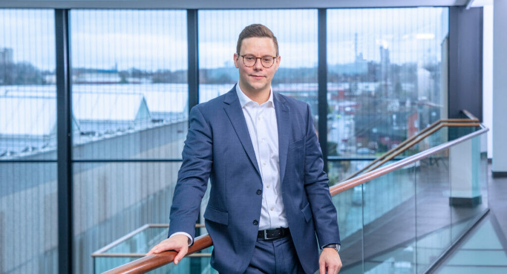 Andreas Backs ist neuer Director Global Sustainability in der Beumer Group.