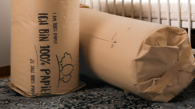 Mondi Rollenverpackung für Matratzen aus Kraftpapier