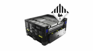 Im Bereich Gefahrguttransport präsentiert Orbis den UN-zertifizierten IonPak für den Transport von u.a. Lithium-Ionen-Batterien.