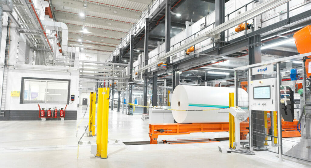 Sappi hat eine neue Anlage für die Herstellung von Hochbarrierepapieren in Betrieb genommen.