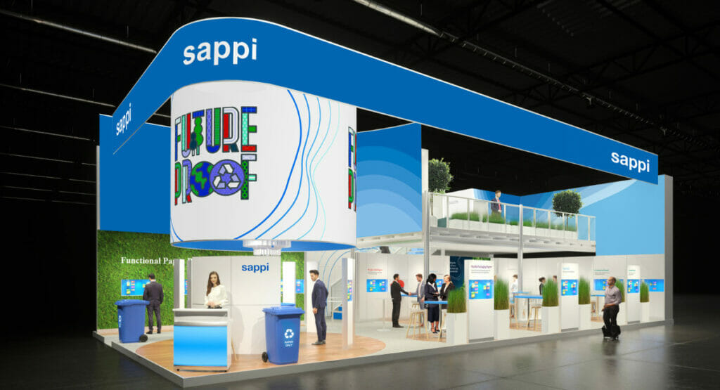 Sappi auf der interpack 2023 mit funktionalen Papierverpackungen