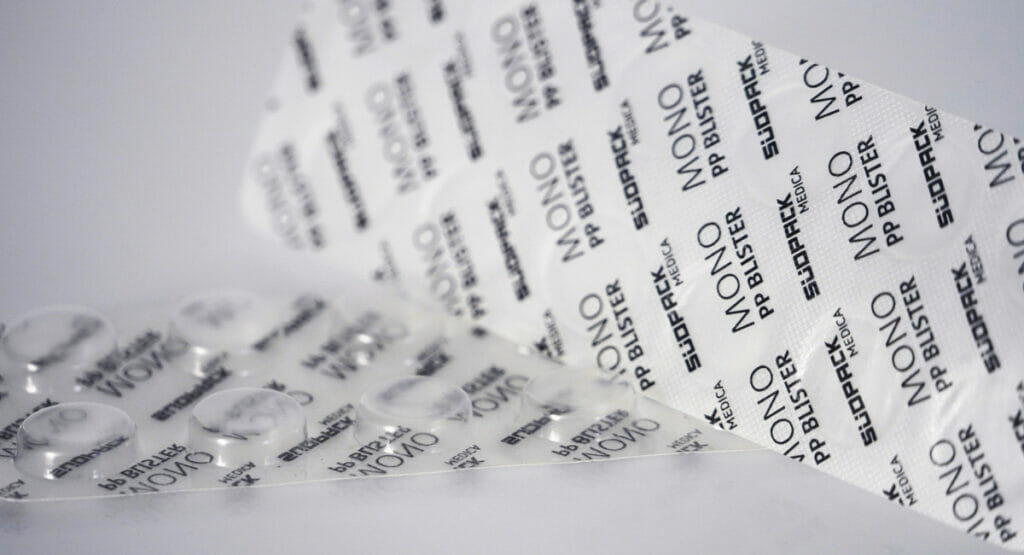 Das neue Blisterkonzept basiert auf PP und ist recyclingfähig