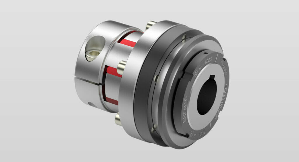 Der Drehmomentbegrenzer schützt die Motorstange bei Kollisionen.