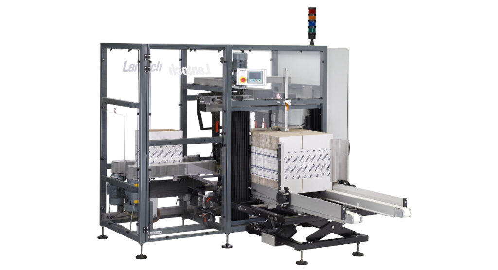 Die Monitoring-Software LINC von Lantech überwacht den Kartonaufrichter C-Modular.