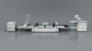 Zünd Cutter und board Handling System