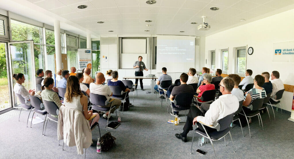 Mit dem Klimatag von Packaging Valley und Umwelttechnik BW werden Mitgliedsunternehmen auf dem Weg zu mehr Nachhaltigkeit unterstützt und gefördert.