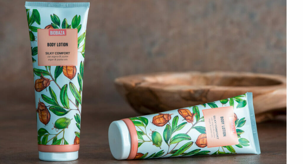 Sieger in der Kategorie Laminattuben: recycelbare Tube aus Monomaterial von Magdis Cosmetics.