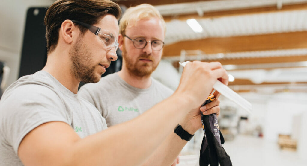 Die Experten von PulPac und Bio-Lutions haben gemeinsam hier Projekt abgeschlosen.