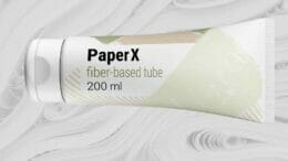 Eine Tube aus Papier? Damit wirbt das Schweizer Unternehmen Hoffmann Neopac.