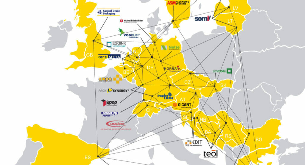 Packsynergy Netzwerk