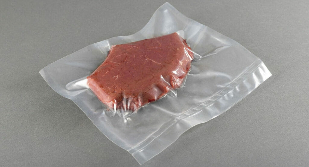 Der Vakuumbeutel Ecoline von allfo spart Material ein