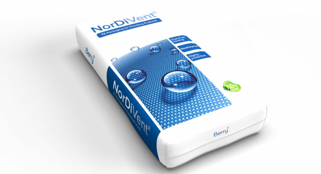 Die Hochleistungsfolie von Berry enthält bis zu 50 Prozent Rezyklat.