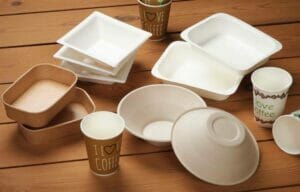 BASF’s new extrusion coating from the ecovio range is suitable for food packaging.
