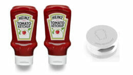 Heinz Tomato ketchup recycelbare Verschlüsse