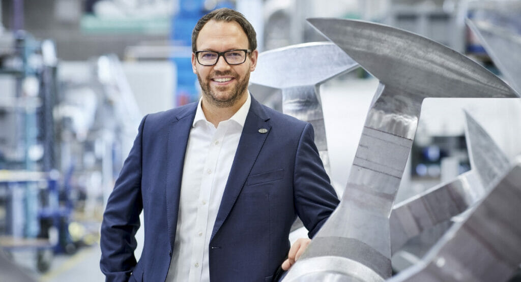 Maximilian Hoyer ist der neue Geschäftsführer der Gebrüder Lödige Maschinenbau GmbH. (Quelle: Gebrüder Lödige Maschinenbau GmbH)