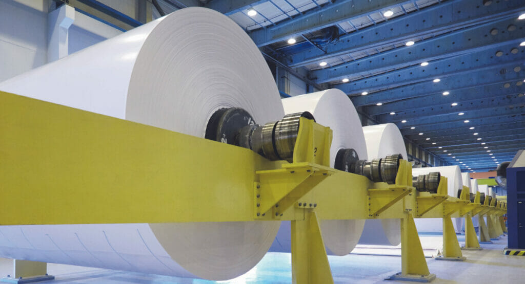 Metsä Board Faltschachtelkartonproduktion Husum Schweden