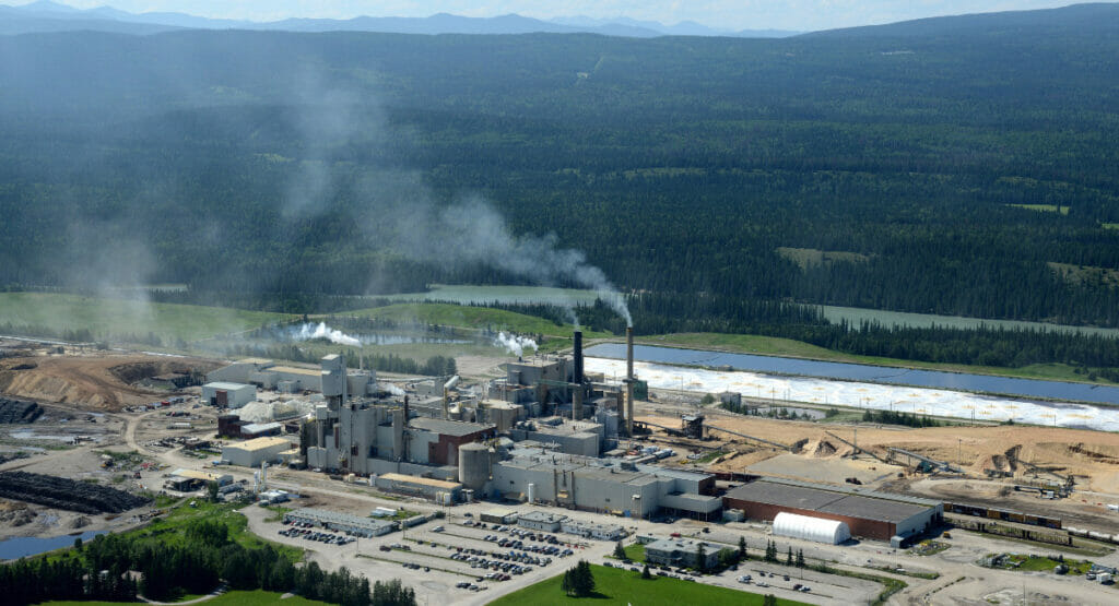 Hinton Pulp mill in Canada was acquired by Mondi