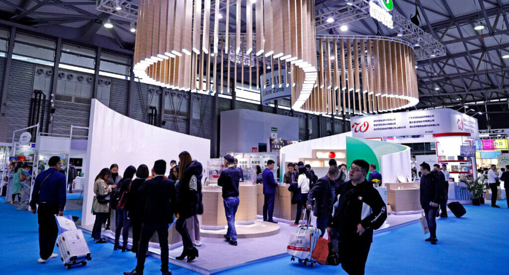 Die Shanghai World of Packaging (swop) Messehalle