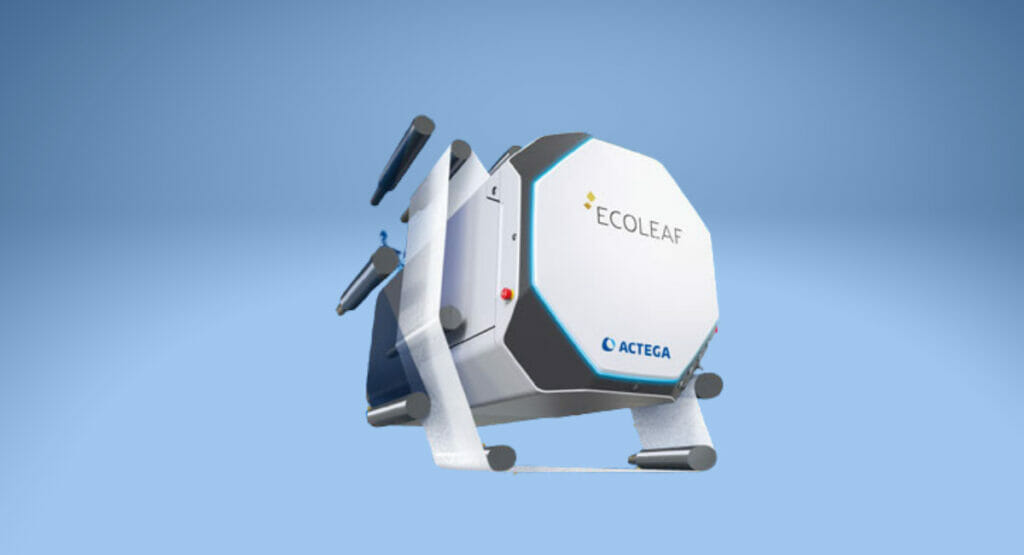 Auf der Labelexpo zeigt Actega Ecoleaf