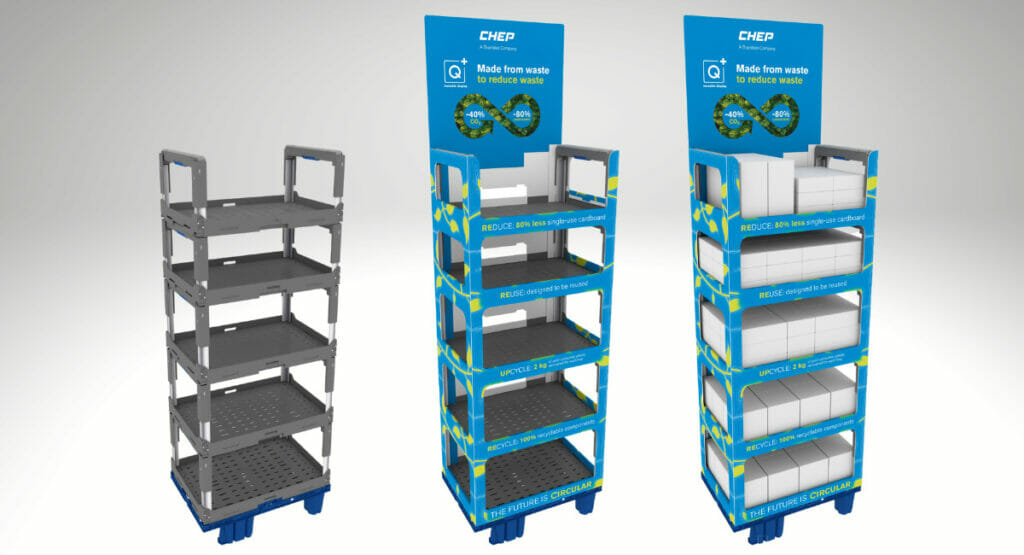 Die Paletten lassen sich flexible aufbauen