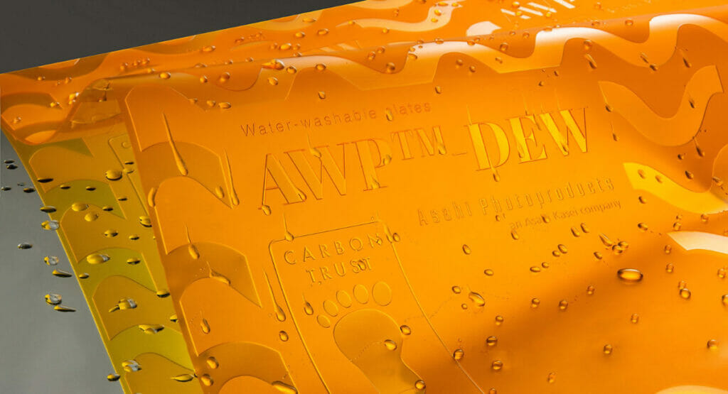 Die AWP-DEW-Platte von Asahi Photoproducts ist als klimaneutral zertifiziert