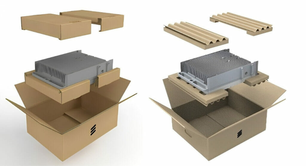 Ericsson nutzt plastikfreie Verpackungen