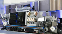Heidelberg digitale Etikettendruckmaschine Gallus One, Lösungen für vernetzten Druck