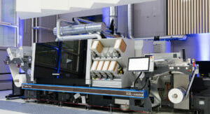 Heidelberg digitale Etikettendruckmaschine Gallus One, Lösungen für vernetzten Druck