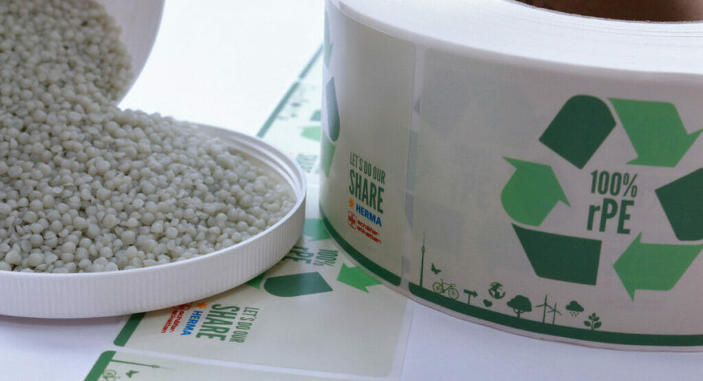 Herma nachhaltiges Etikettenmaterial
