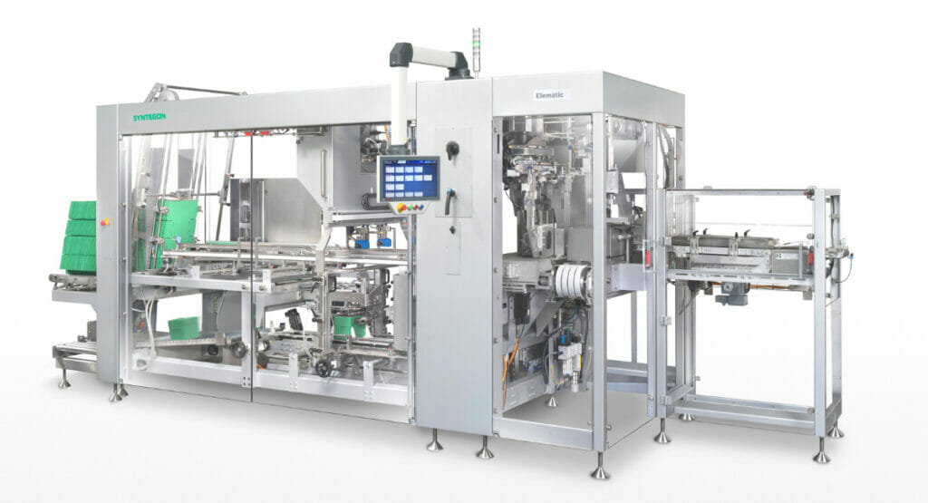 Die Elematic 3001 WA Compact kann Beutel in unterschiedlichen Konfigurationen verarbeiten.