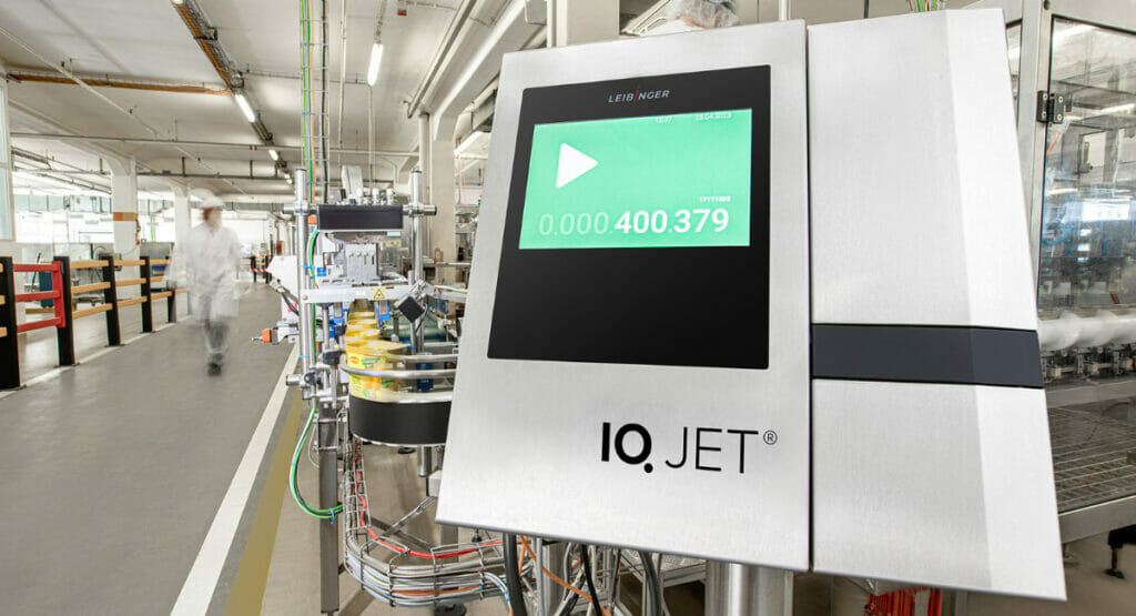 The new IQJET from Leibinger does away with the disadvantages of conventional CIJ printers.