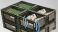 The RFID-DistaFerr ESD LongRange label was specially developed for use on containers made of ESD materials.