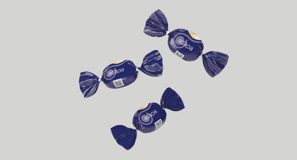 adapa bietet Twist-Verpackungslösungen aus Papier und aus Kunststoff an