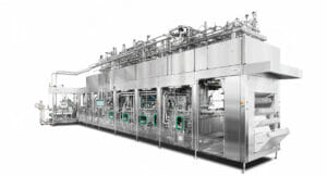 The FCL filling machine from Ampack is suitable for ultra-clean and aseptic applications