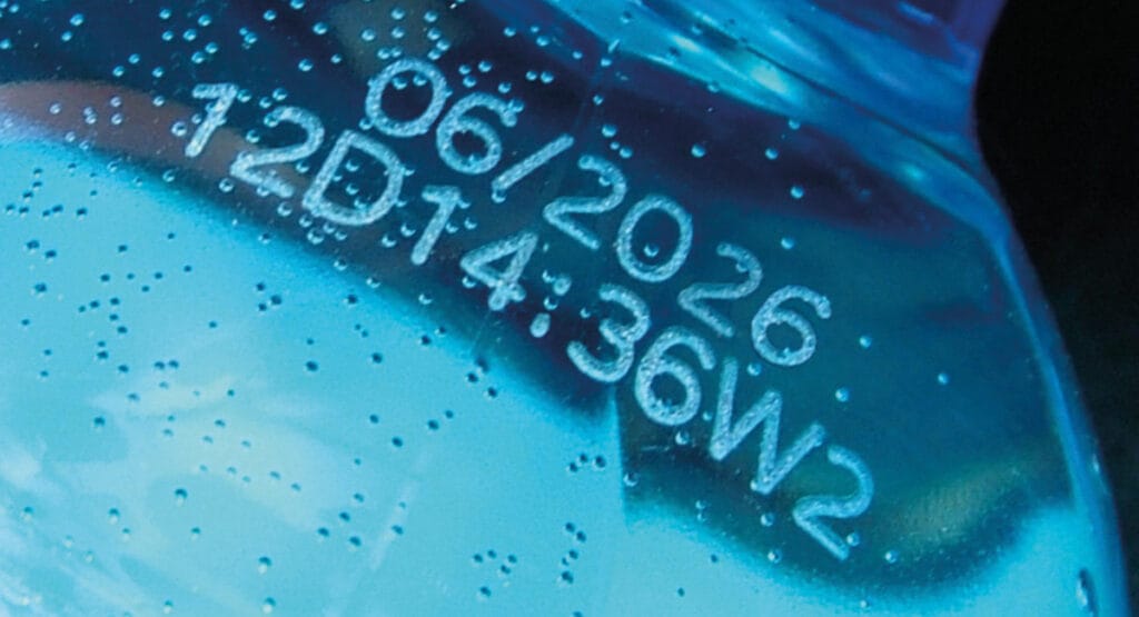 Bluhm hat Kennzeichungslösungen mit Laser für die Getränkeindustrie