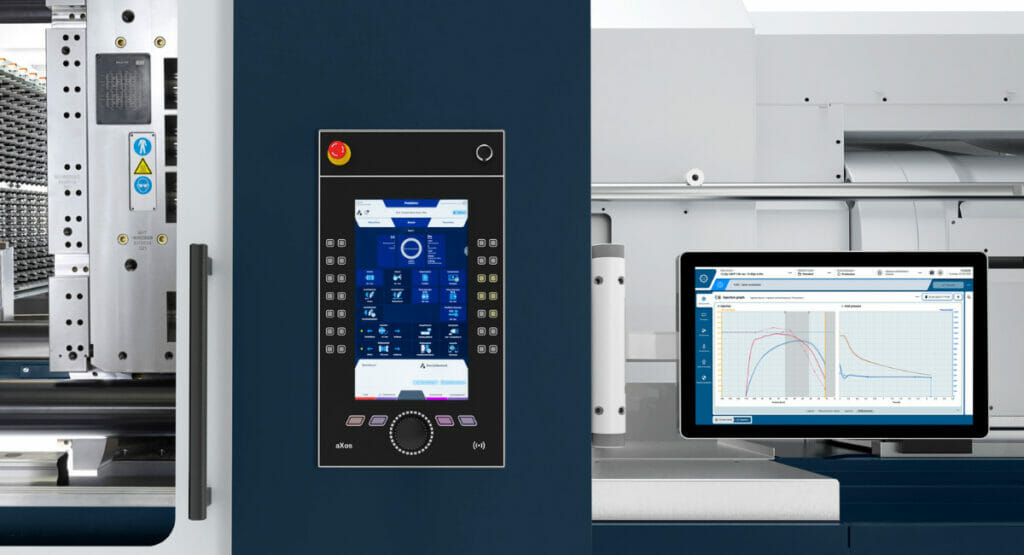 Netstal will also be presenting its new Axos control system at the Fakuma