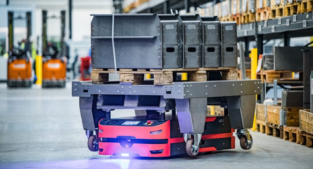 Especially in production environments with just-in-time clocking, a low degree of autonomy ensures high process reliability. (Image: Knoll Maschinenbau)