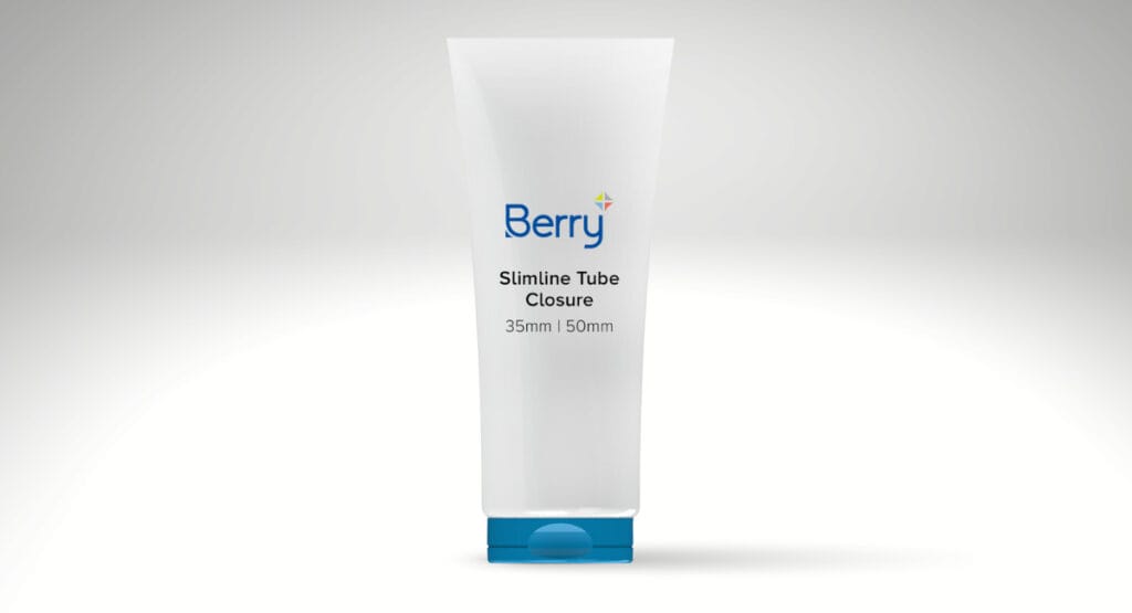 Der neue, leichte Verschluss von Berry eignet sich besonders für Tuben.