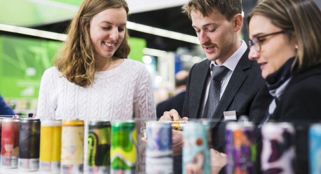 Dosenverpackungen bei Getränken sind ein Trend, dem auf der BrauBeviale genaues Augenmerk gegeben wird.
