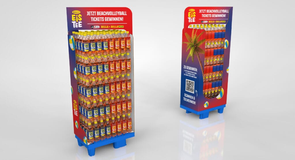 Die Kunststofftrays aus r-PET von Greiner Packaging eignen sich besonders für die Verwendung in Supermärkten.