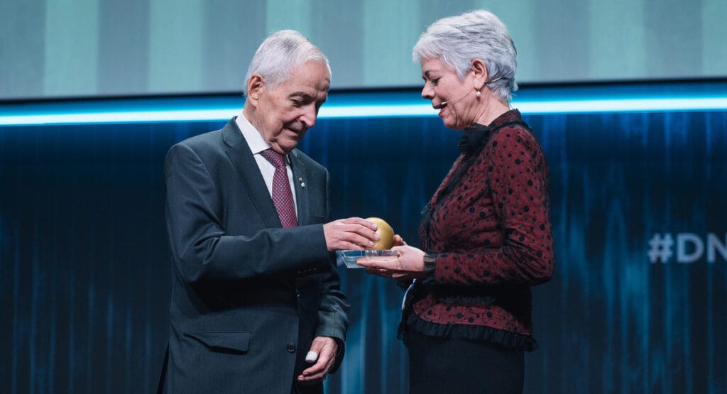 Prof Dr Klaus Töpfer received the German Sustainability Award in Gold for his life's work.