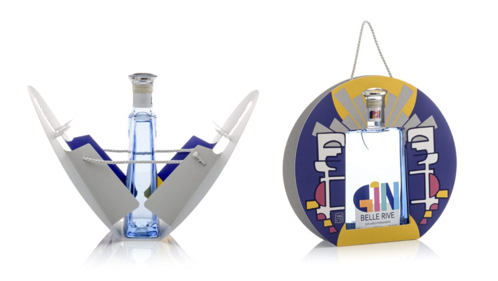 Auch das von Lucaprint für Spirit Brothers entwickelte Verpackungskonzept wird ohne den Einsatz von Klebstoff hergestellt,