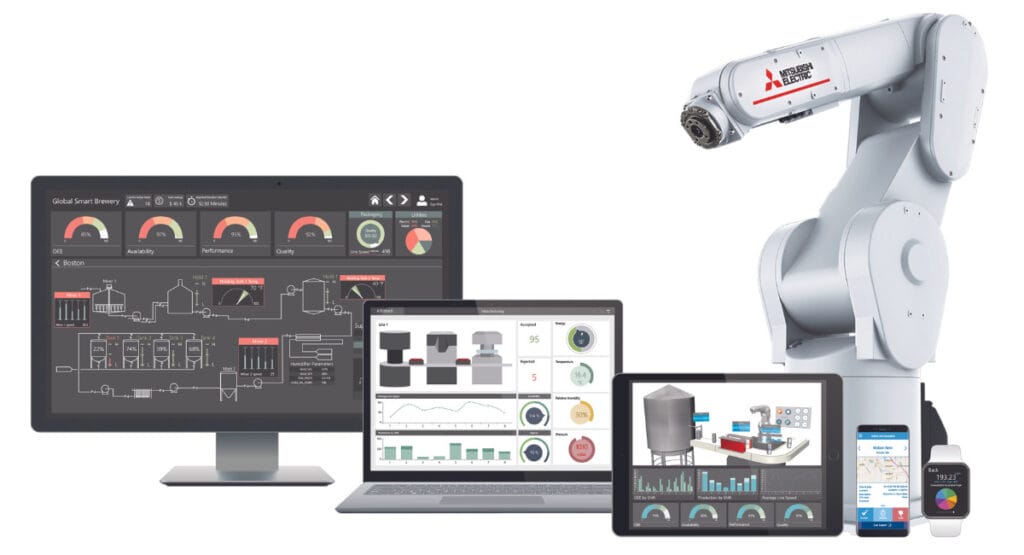Mitsubishi Electric zeigt auf der SPS unterschiedliche Automatisierungstechniken.
