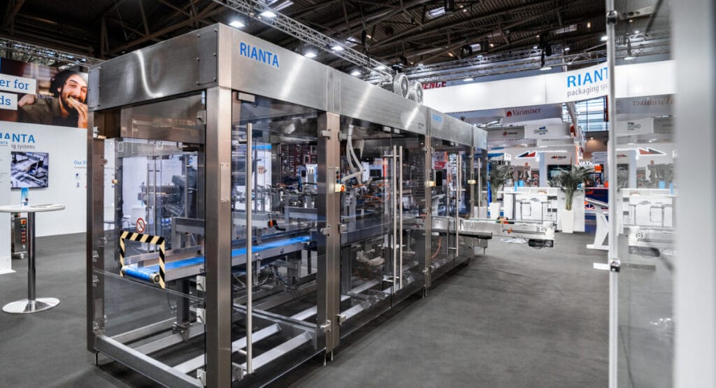 Auf der Diba gewann die Verpackungsmaschine von Rianta eine Auszeichnung