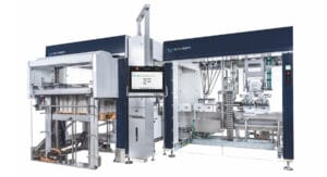 The TLM Power Compact bar packer with Comfort Feeder from Schubert delivers high output in a small space.