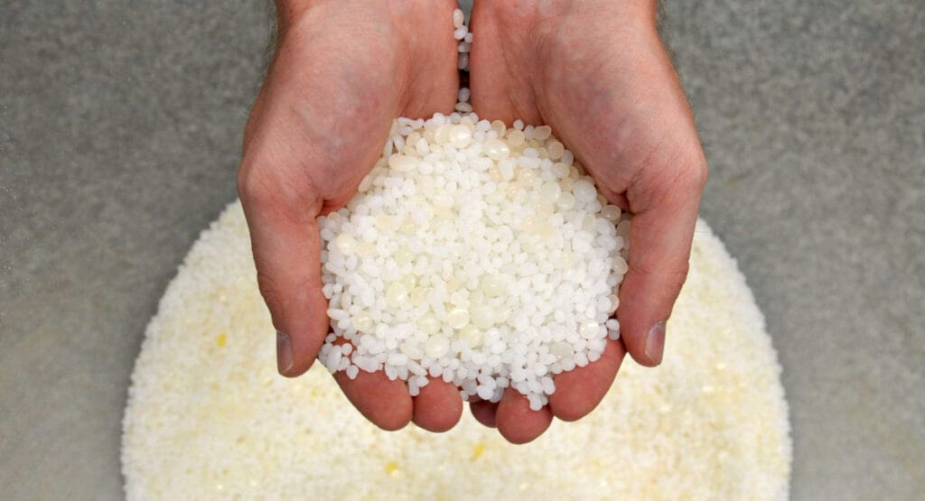 Unterschiedliche Schmelzklebstoffe sollten nicht gemischt werden.