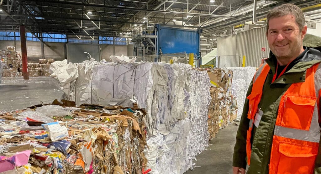 Udo Nachbaur informierte zum Thema Kreislaufwirtschaft und Reststoffkraftwerk.